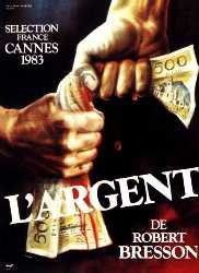 Cartel de la película L'Argent (1983) de Robert Bresson