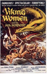 Las mujeres vikingo y la serpiente de mar