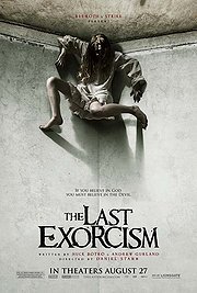 Cartel de la película The last exorcism (2010) de Daniel Stamm