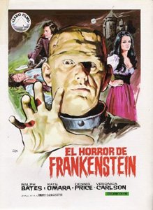 El horror de frankenstein