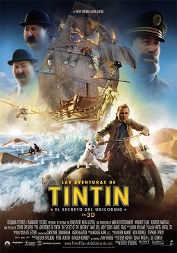 Las aventuras de tintín, el secreto del unicornio