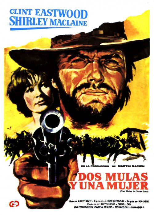 Dos mulas y una mujer