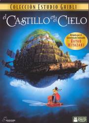 Cartel de la película El castillo en el cielo (1986) de Hayao Miyazaki