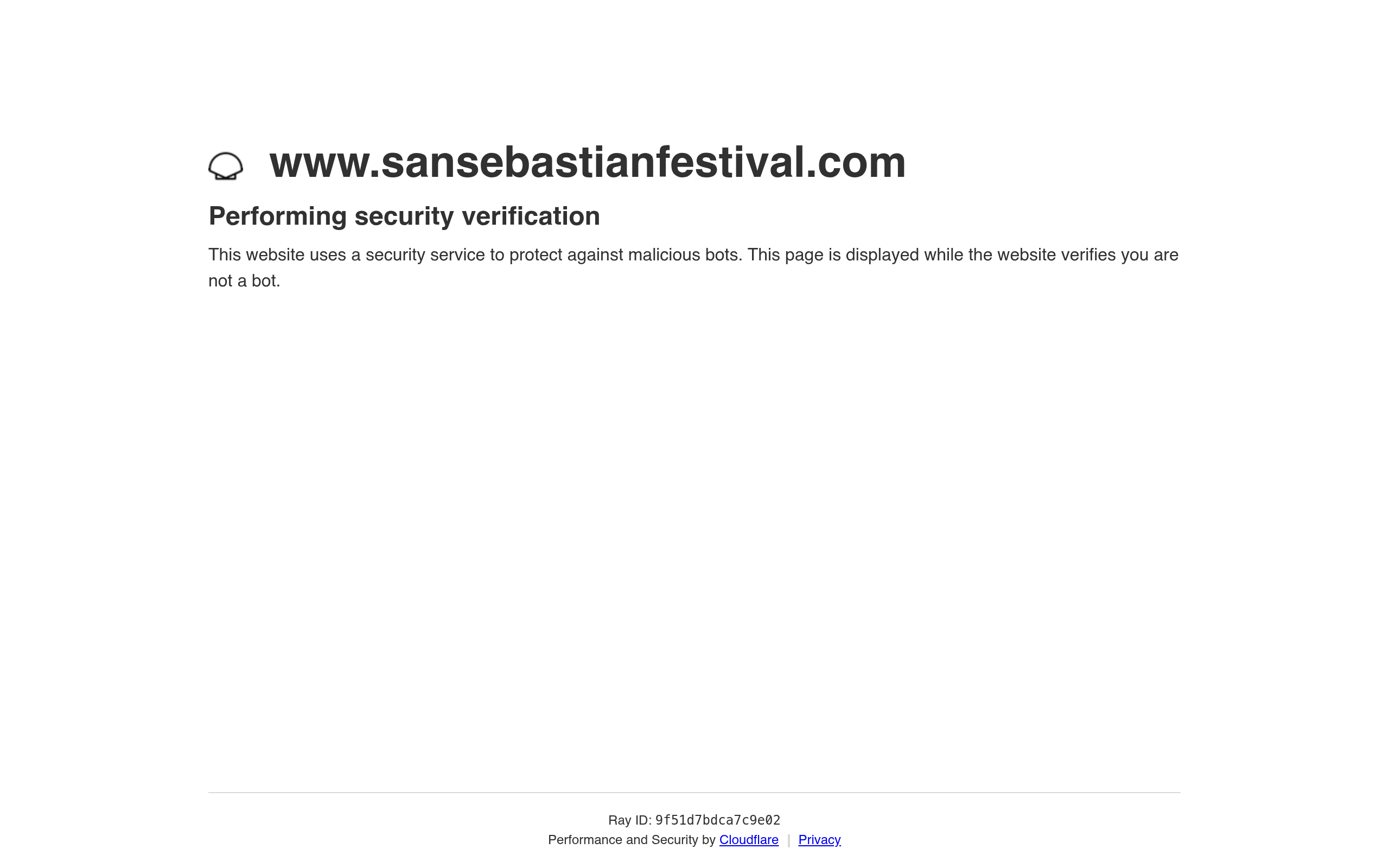 Festival Internacional de Cine de San Sebastián 2026