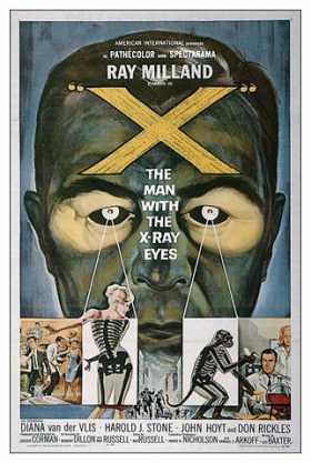 El hombre con rayos X en los ojos (The man with X-ray eyes)