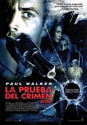 La prueba del crimen