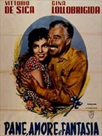 Cartel de la película Pan, amor y fantasía (1953) de Luigi Comencini