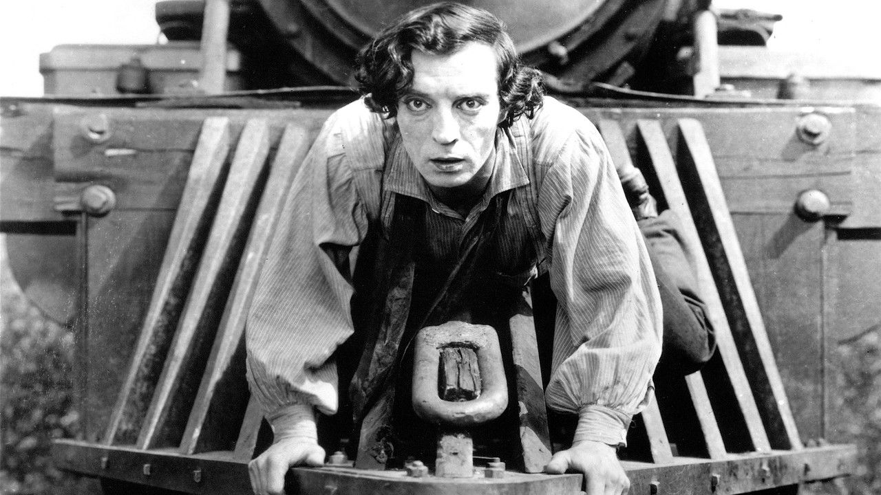 Cartel de la película El maquinista de la General (The General) (1927) de Buster Keaton