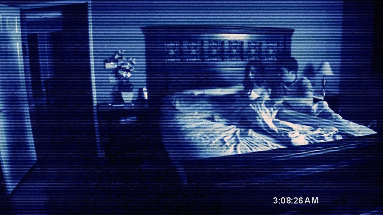 Cartel de la película Paranormal activity (2009) de Oren Peli