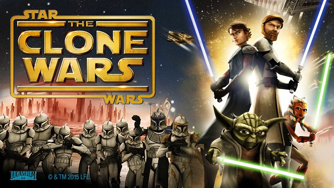 Cartel de la película Star Wars: The Clone Wars (2008) de Dave Filoni