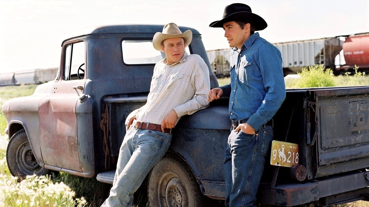 Cartel de la película Brokeback mountain (2006) de Ang Lee