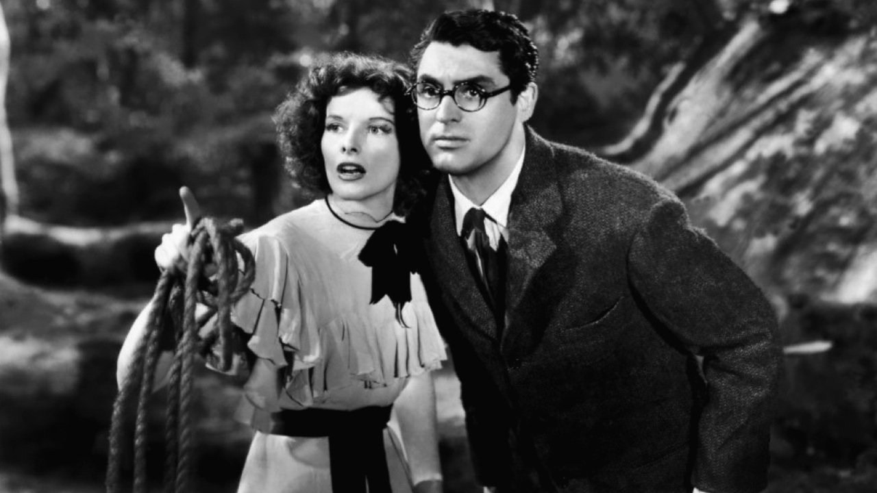 Cartel de la película La fiera de mi niña (1938) de Howard Hawks