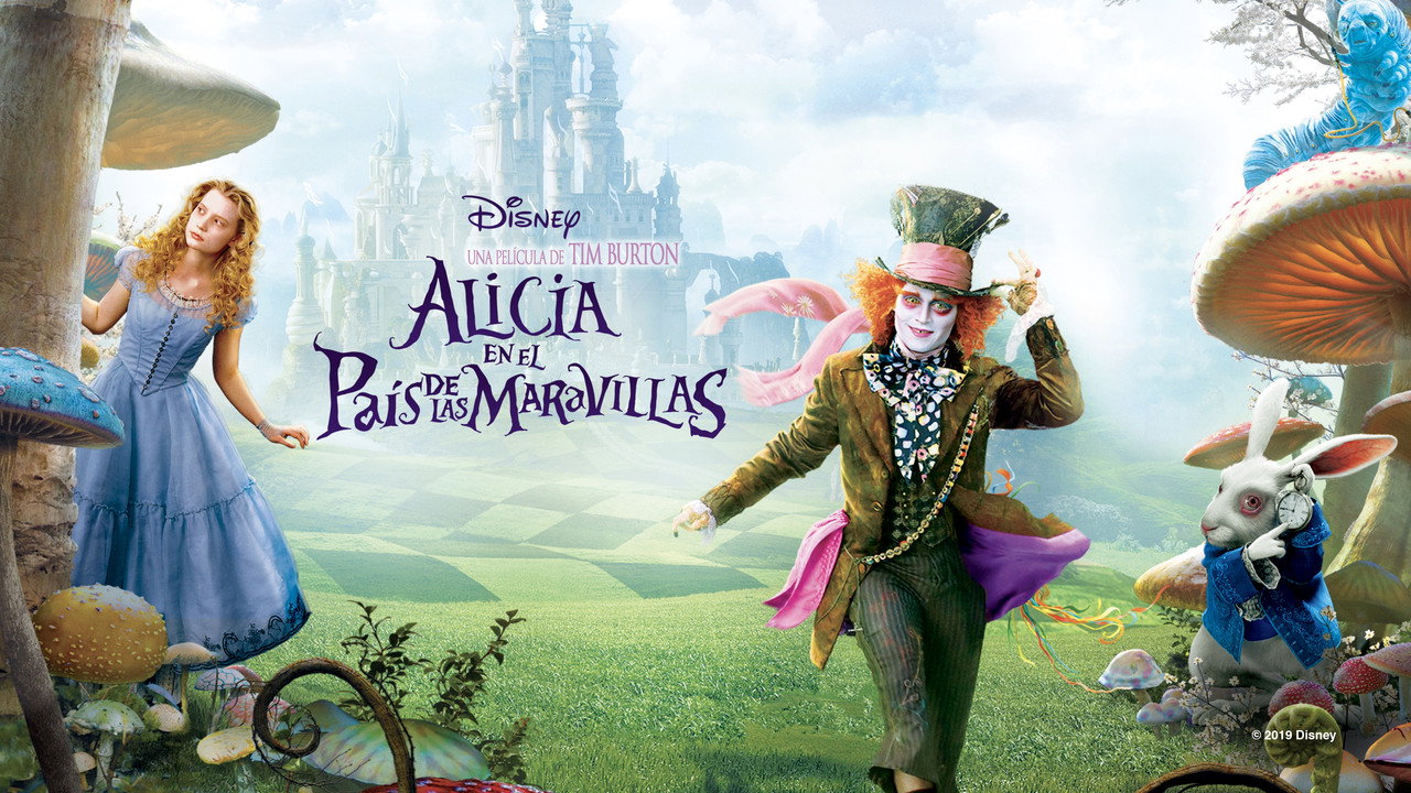 Cartel de la película Alicia en el país de las maravillas (2010) de Tim Burton