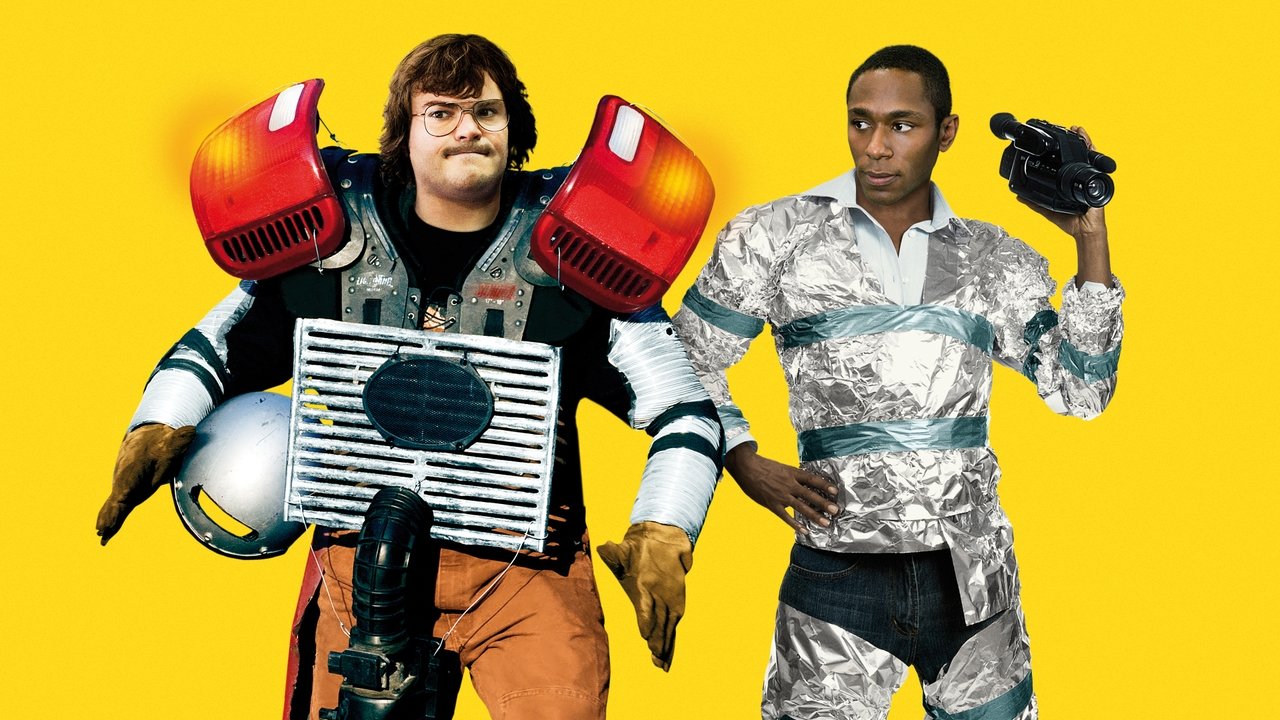 Cartel de la película Rebobine, por favor (2008) de Michel Gondry