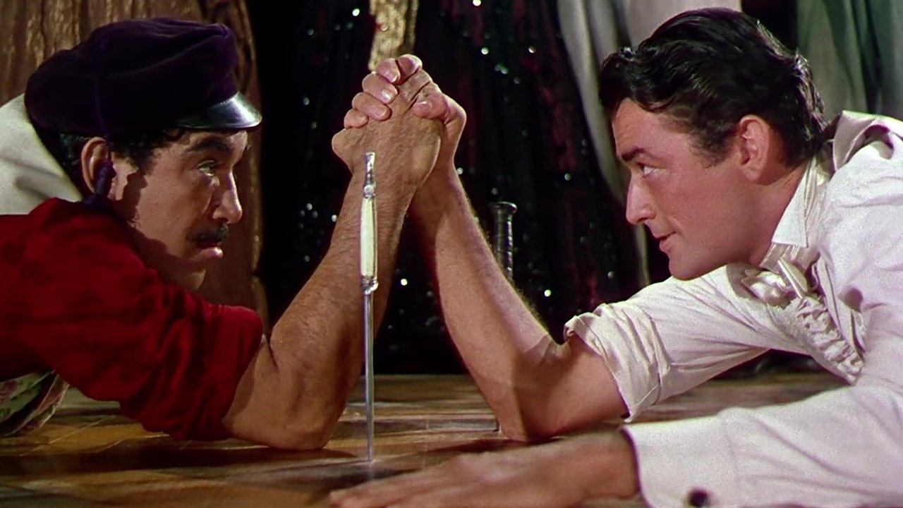 Cartel de la película El mundo en sus manos (1952) de Raoul Walsh