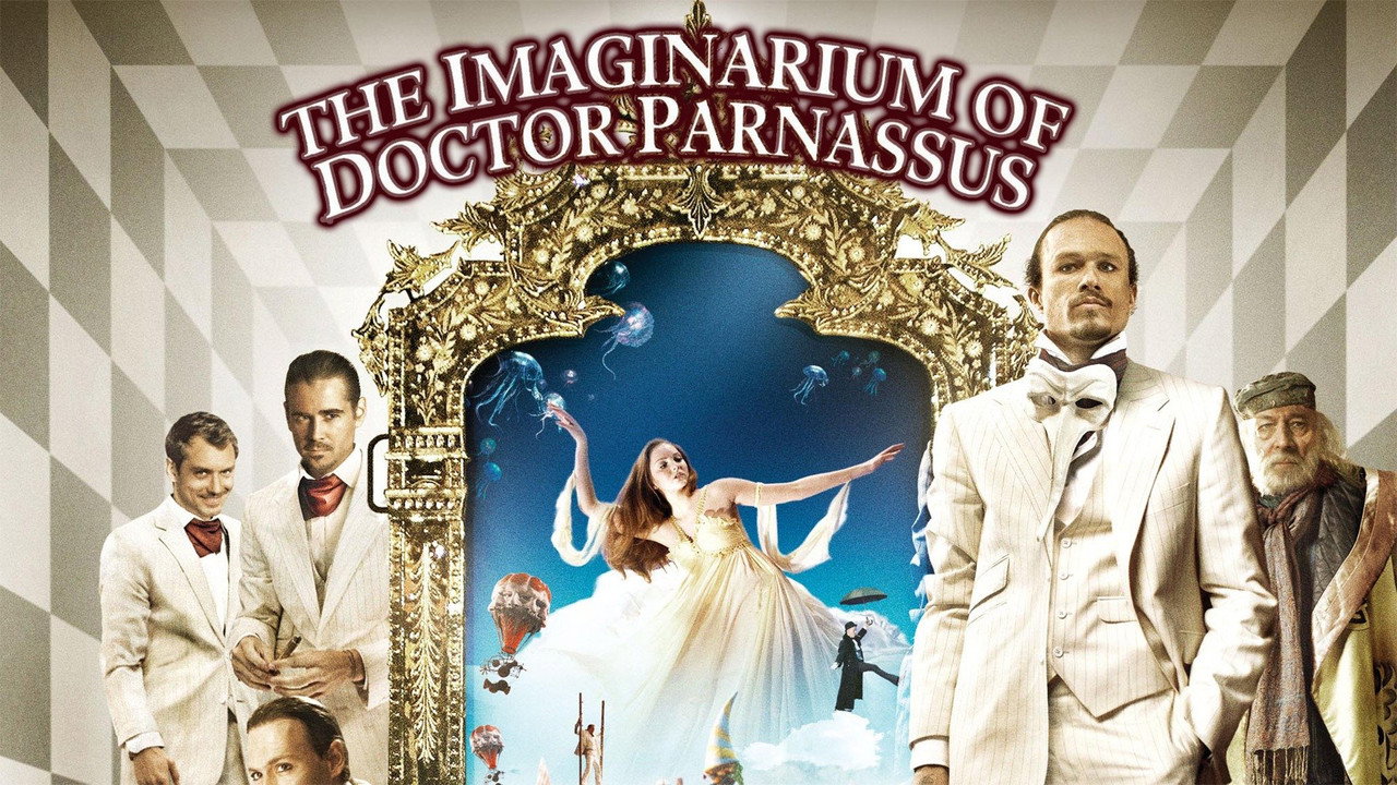 Cartel de la película El imaginario del Doctor Parnassus (2009) de Terry Gilliam