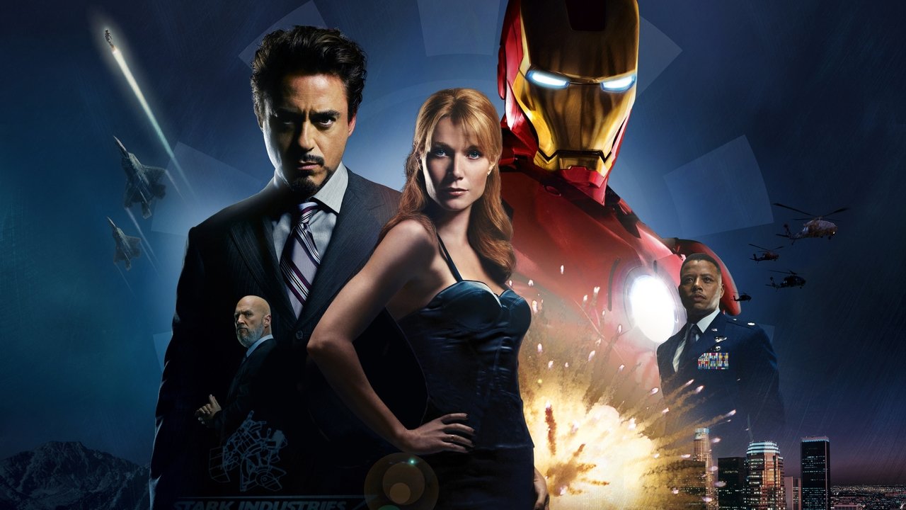 Cartel de la película Iron Man (2008) de John Favreau