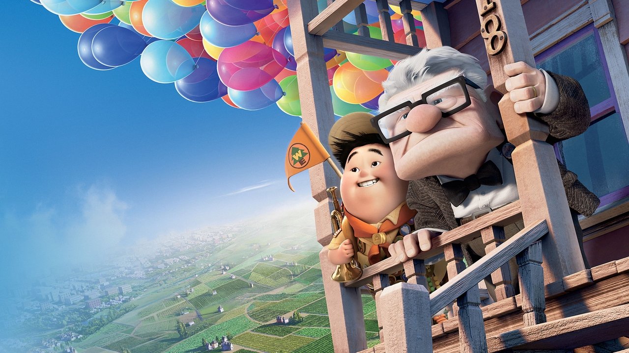 Cartel de la película Up (2009) de Peter Docter