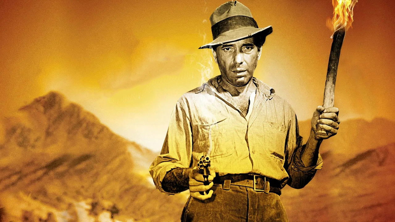 Cartel de la película El tesoro de Sierra Madre (1948) de John Huston