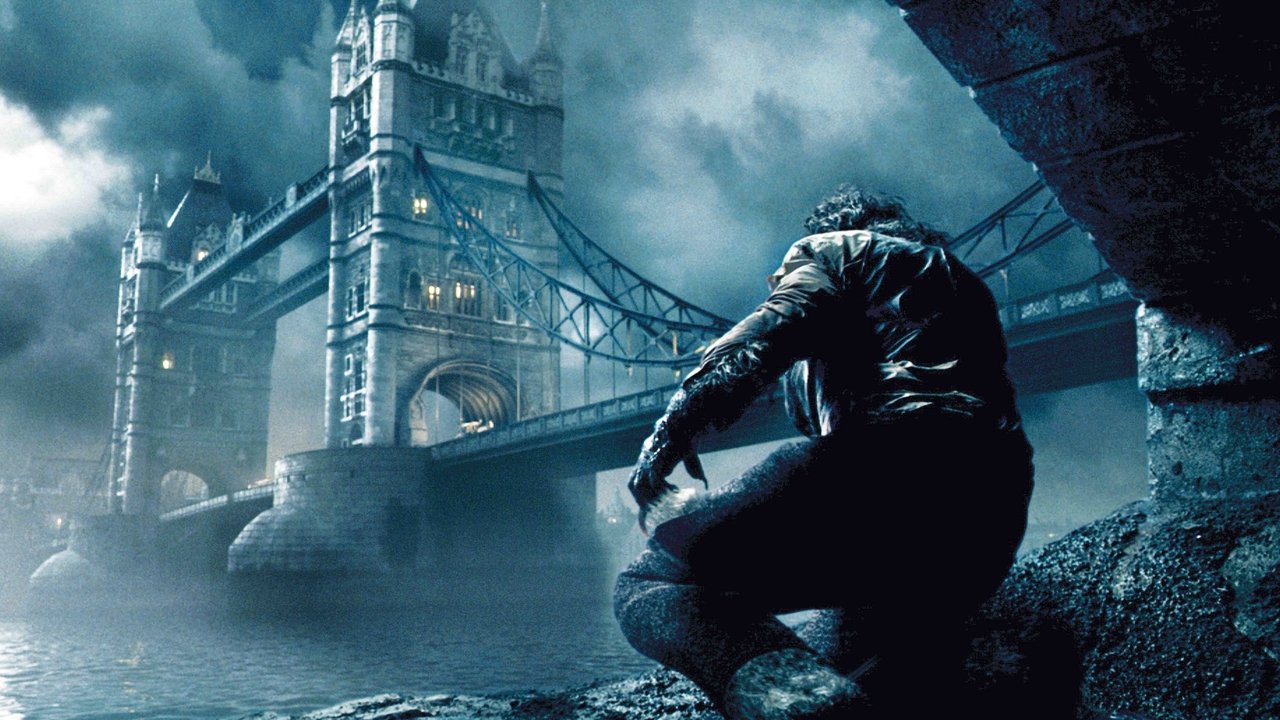 Cartel de la película El hombre lobo (2010) de Joe Johnston