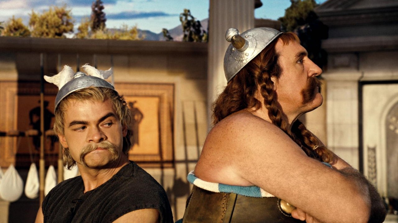 Cartel de la película Astérix en los Juegos Olímpicos (2008) de Frédéric Forestier