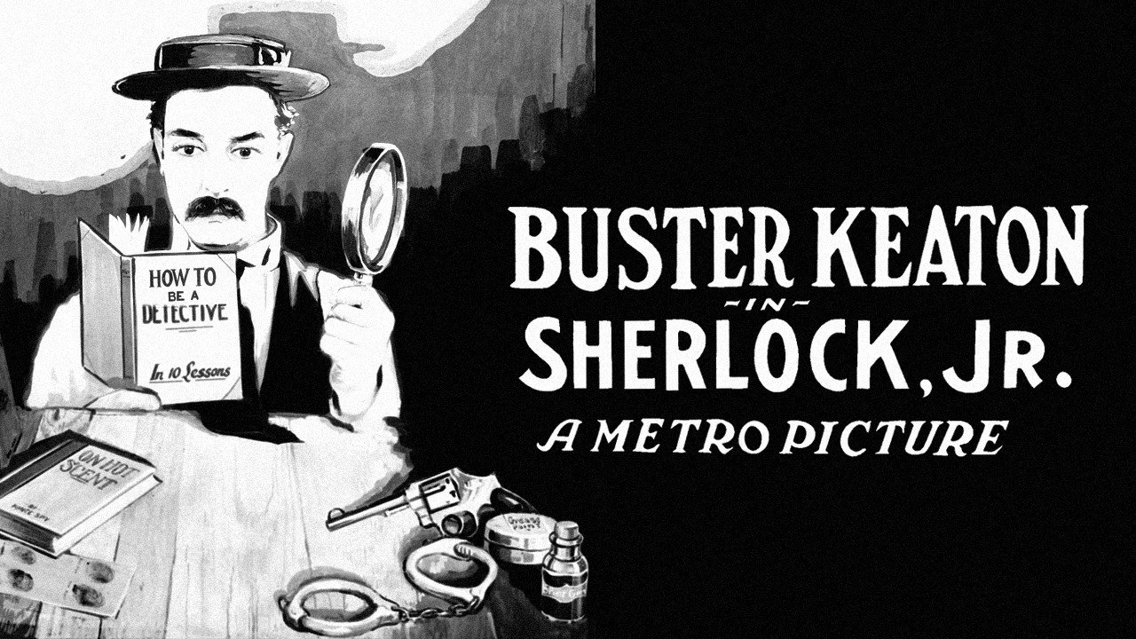 Cartel de la película Sherlock Jr (1924) de Buster Keaton
