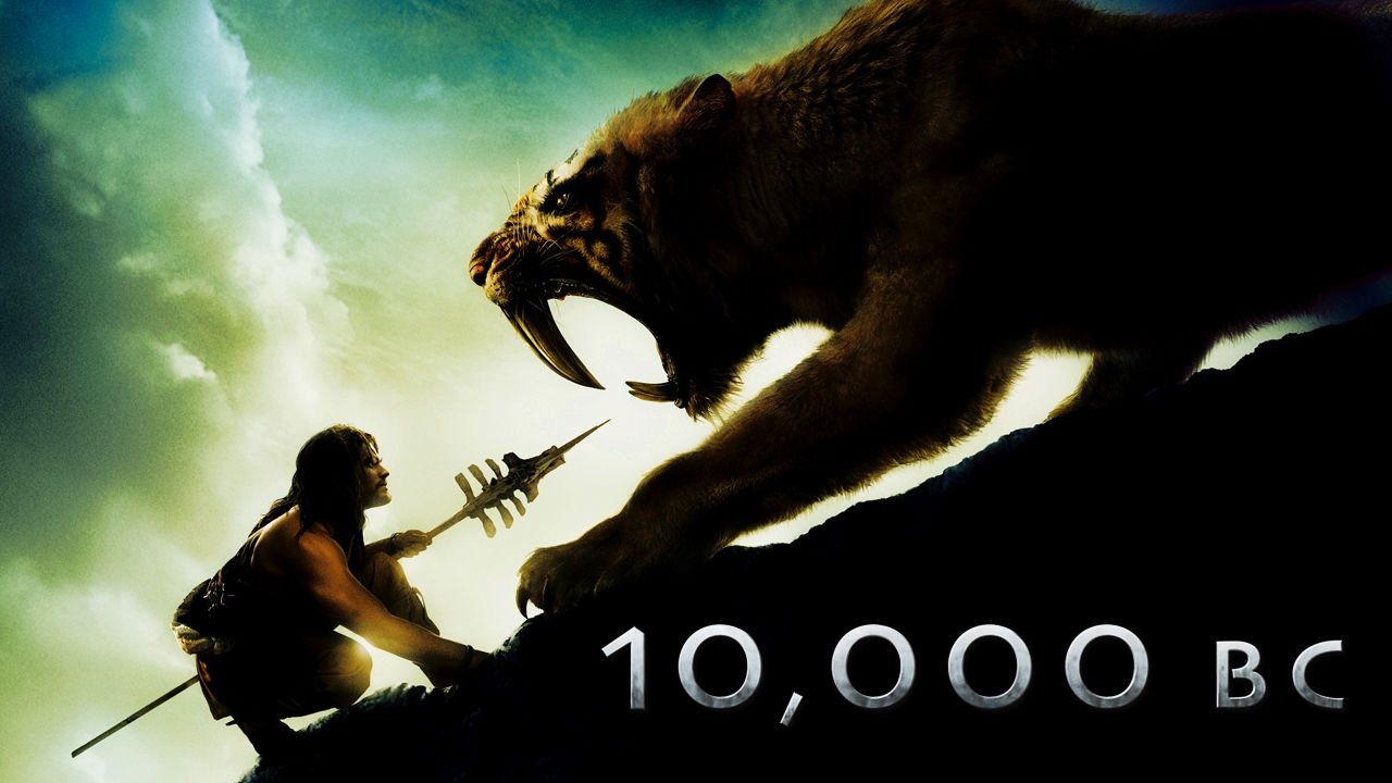 Cartel de la película 10000 (2008) de Roland Emmerich