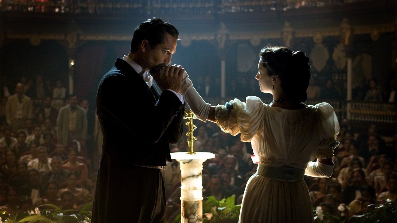 Cartel de la película El amor en los tiempos del cólera (2008) de mike newell