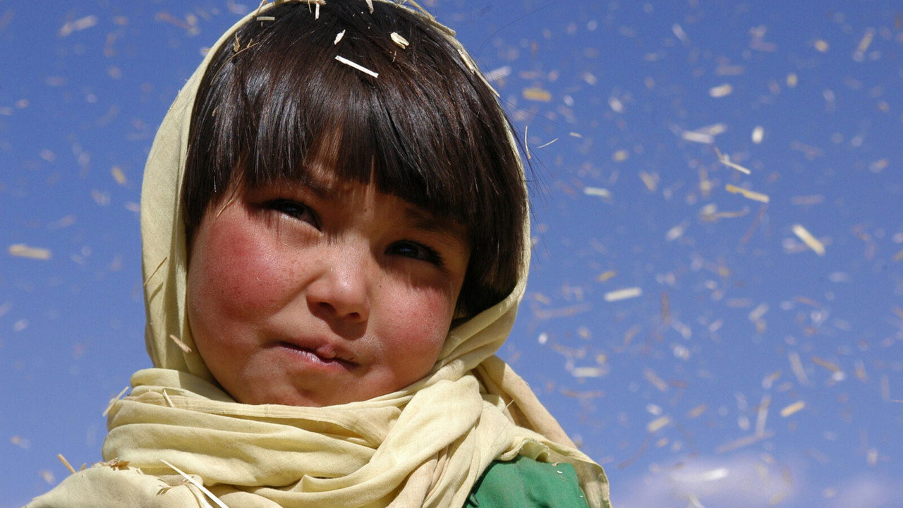 Cartel de la película Buda explotó por vergüenza (2008) de Hana Makhmalbaf