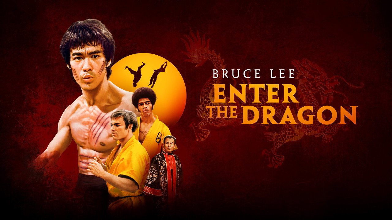 Cartel de la película Operación dragón (1974) de Robert Clouse