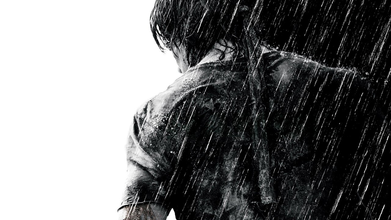 Cartel de la película John Rambo (2008) de Sylvester Stallone