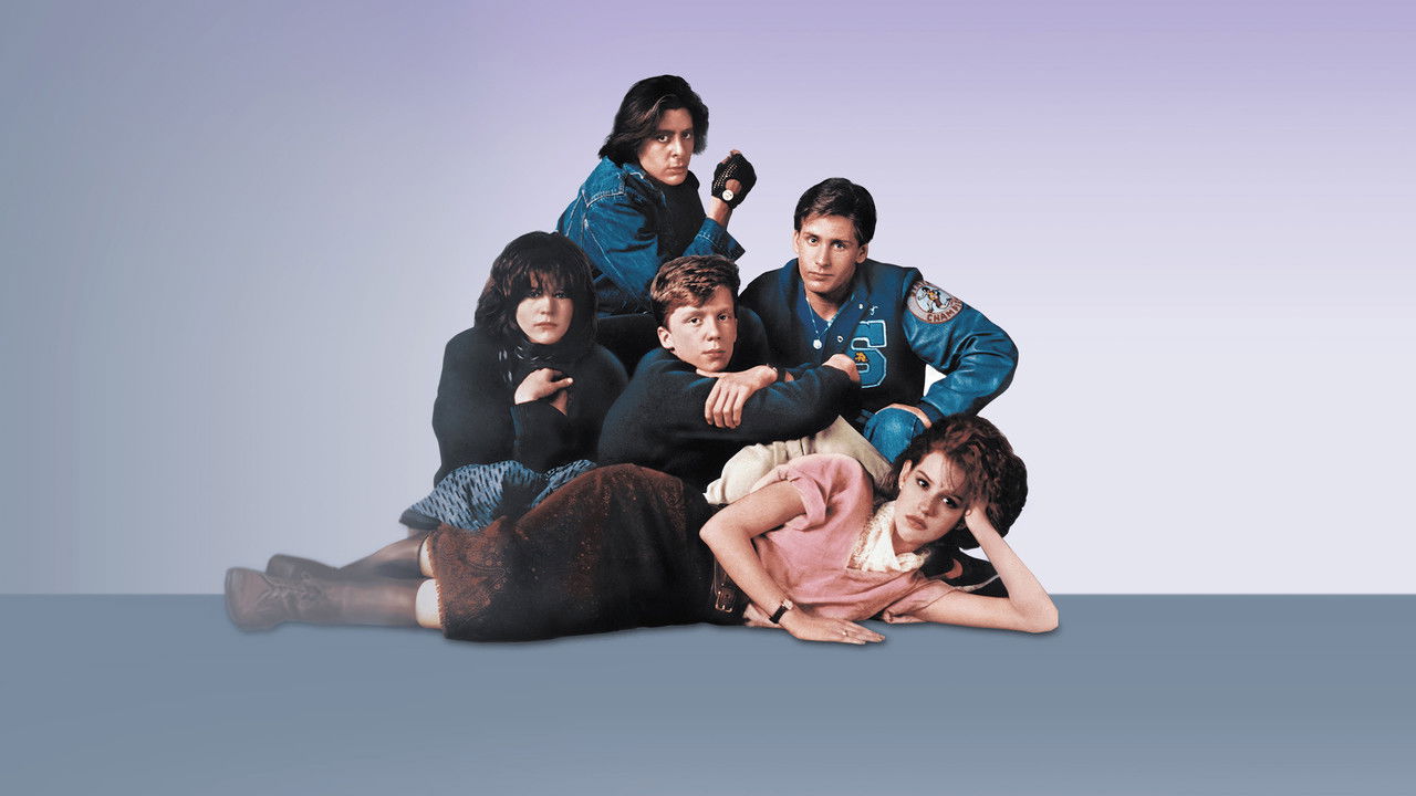 Cartel de la película El club de los cinco (1983) de John Hudges