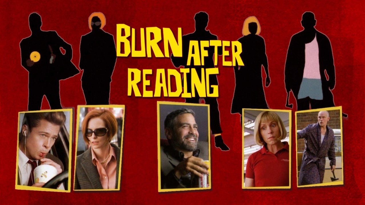 Cartel de la película Quemar después de leer (2008) de Hermanos Coen