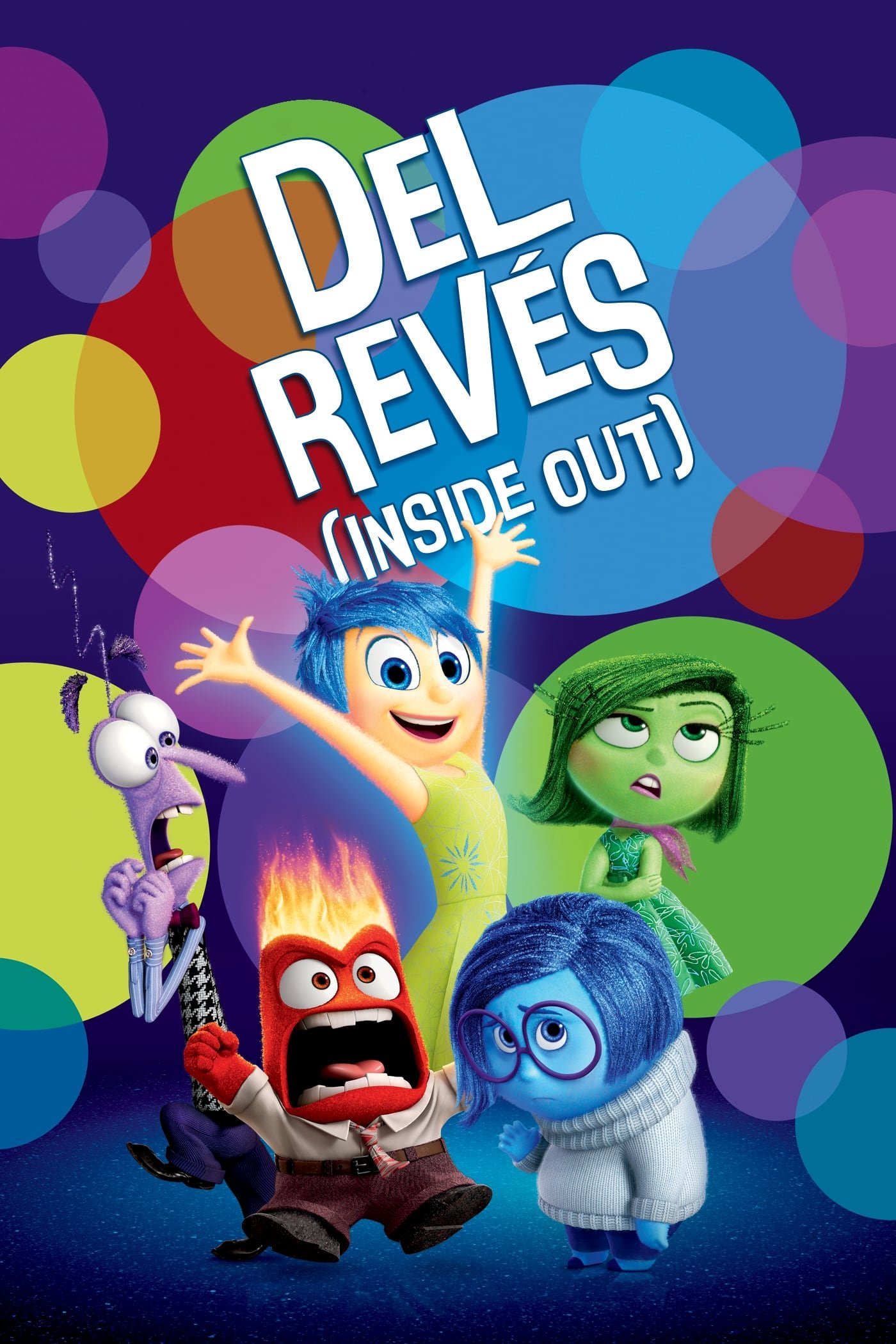 Del Revés (Inside Out).Llena de luz y color.